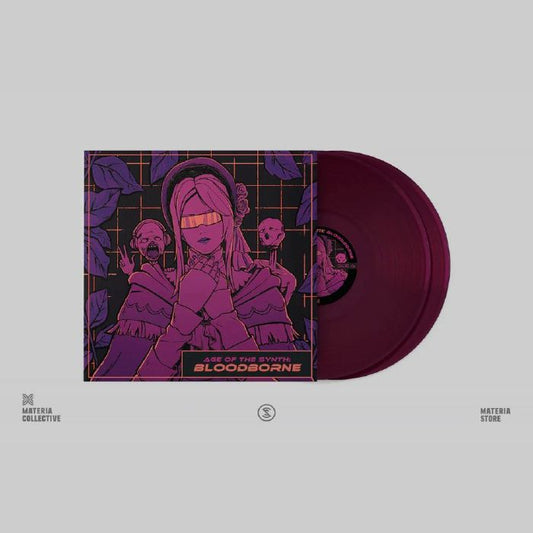 Age Of The Synth: Bloodborne - Violet Vinyl 2xLP vinyl record cover