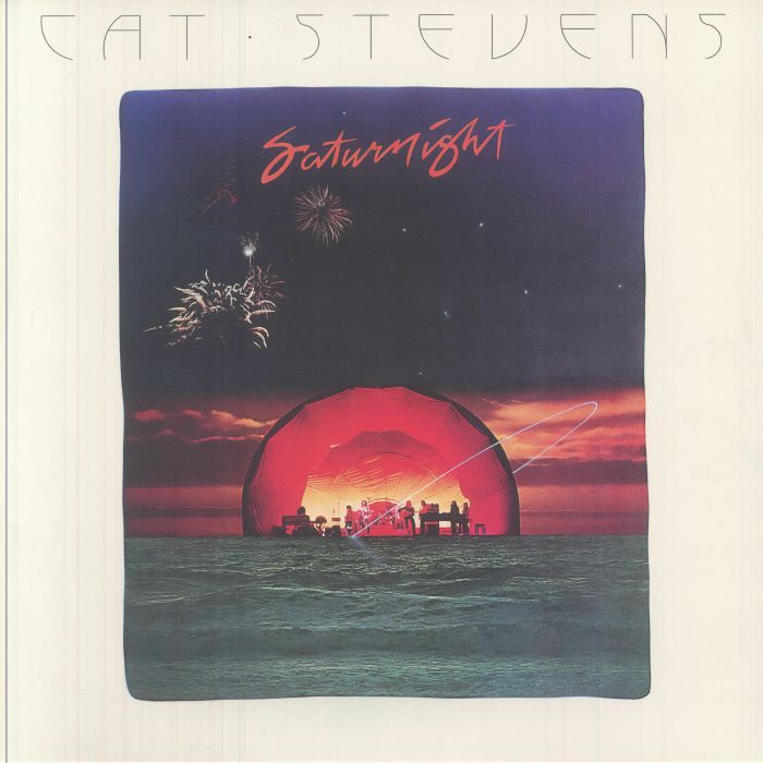 Saturnight: Cat Stevens Live In Tokyo - 50th Anniversary Vinyl LP vinyl record cover