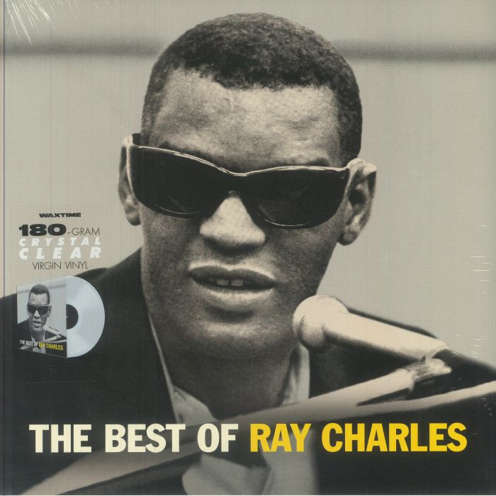 The Best Of Ray Charles - Limited Edition Clear Vinyl LP vinyl record cover