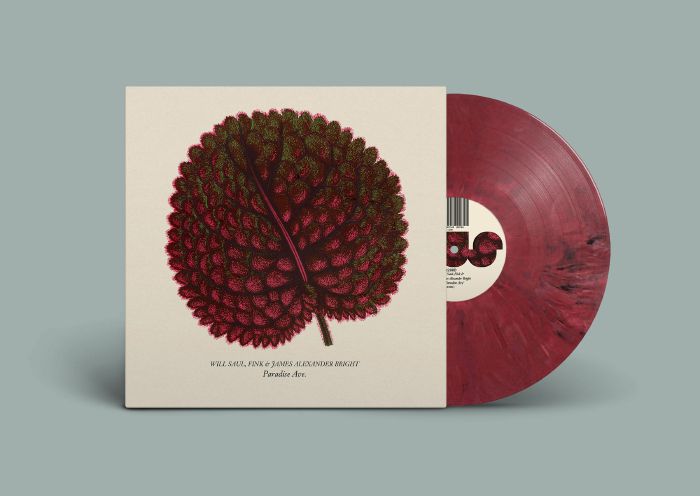 Paradise Ave - Red & Black Marbled Vinyl EP vinyl record cover