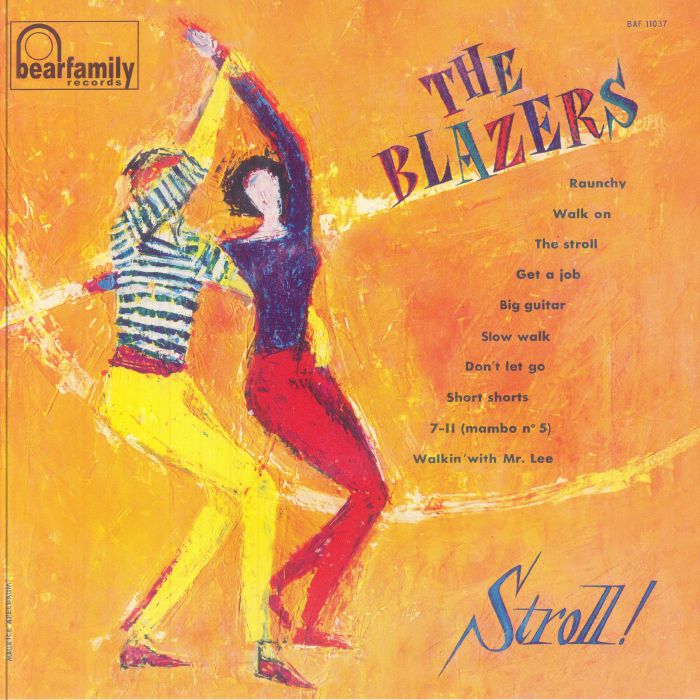 Stroll! - Limited Edition Yellow Vinyl LP vinyl record cover