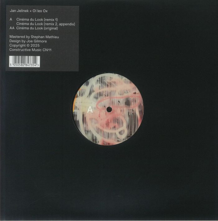 Jan Jelinek X OI Les OX - Vinyl Single vinyl record cover