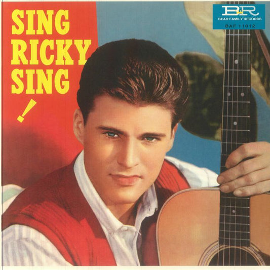 Sing Ricky Sing! - Limited Edition Blue Vinyl LP vinyl record cover