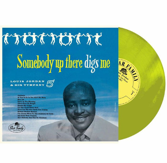 Somebody Up There Digs Me - Limited Edition Lime Vinyl LP vinyl record cover
