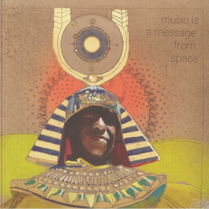 Music Is A Message From Space - Vinyl LP vinyl record cover
