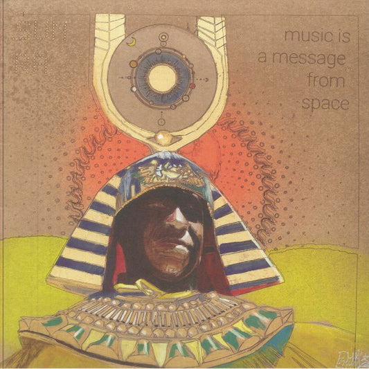 Music Is A Message From Space - Vinyl LP vinyl record cover