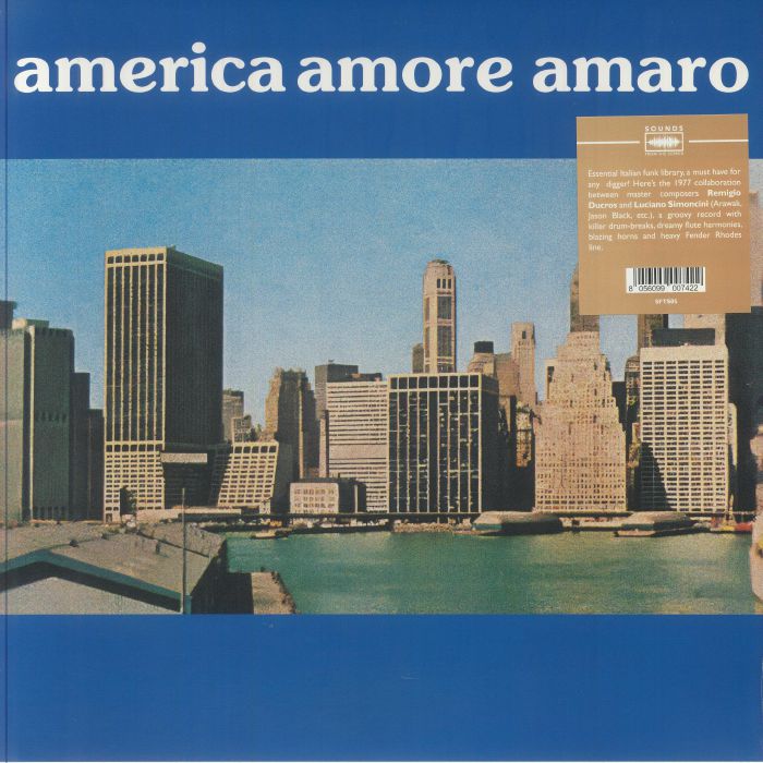 America Amore Amaro - Vinyl LP vinyl record cover