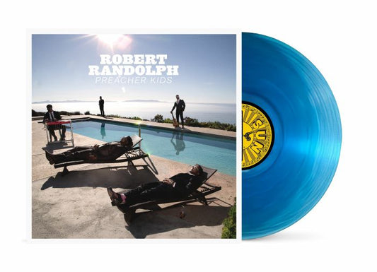 Preacher Kids - Blue Vinyl LP vinyl record cover