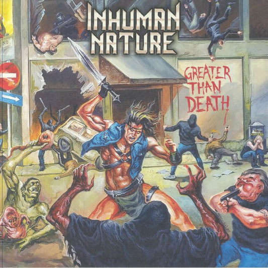 Greater Than Death - Vinyl LP vinyl record cover
