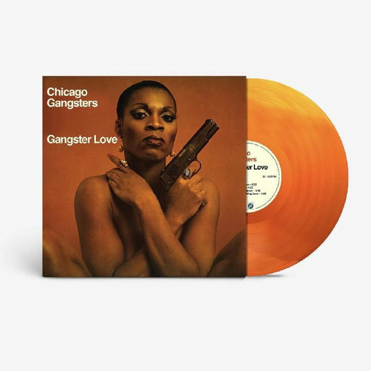 Gangster Love - Pumpkin Spice Vinyl LP vinyl record cover