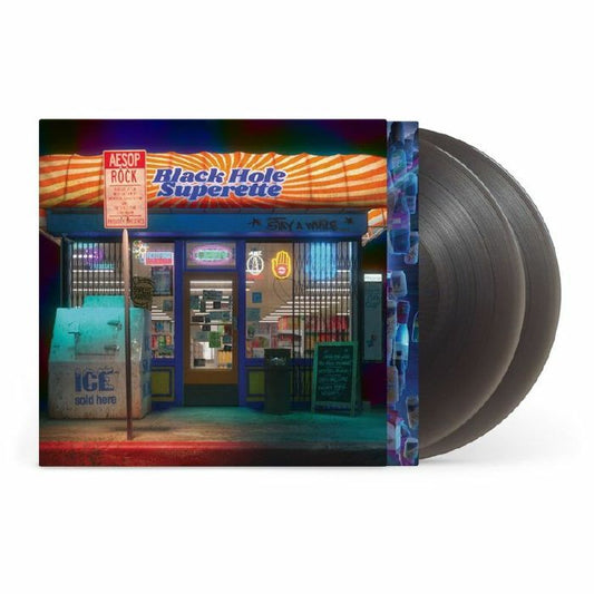 Black Hole Superette - Black Ice Vinyl 2xLP vinyl record cover