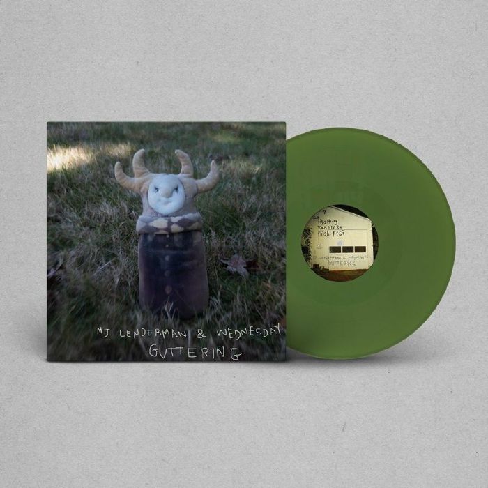 Guttering - Olive Green Vinyl EP vinyl record cover