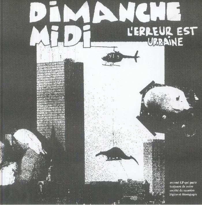 L'erreur Est Urbaine - Limited Edition Vinyl EP vinyl record cover