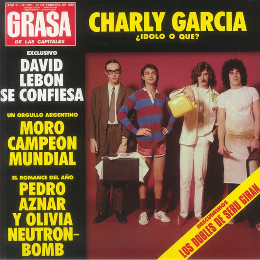 Grasa De Las Capitales - Vinyl LP vinyl record cover