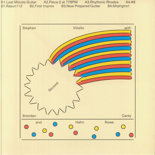 Second - Vinyl LP vinyl record cover