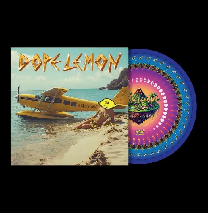 Golden Wolf - Zoetrope Picture Disc Vinyl LP vinyl record cover