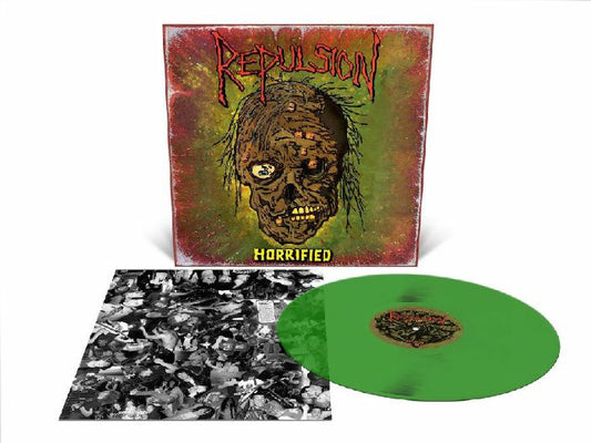 Horrified - Translucent Green Vinyl LP vinyl record cover