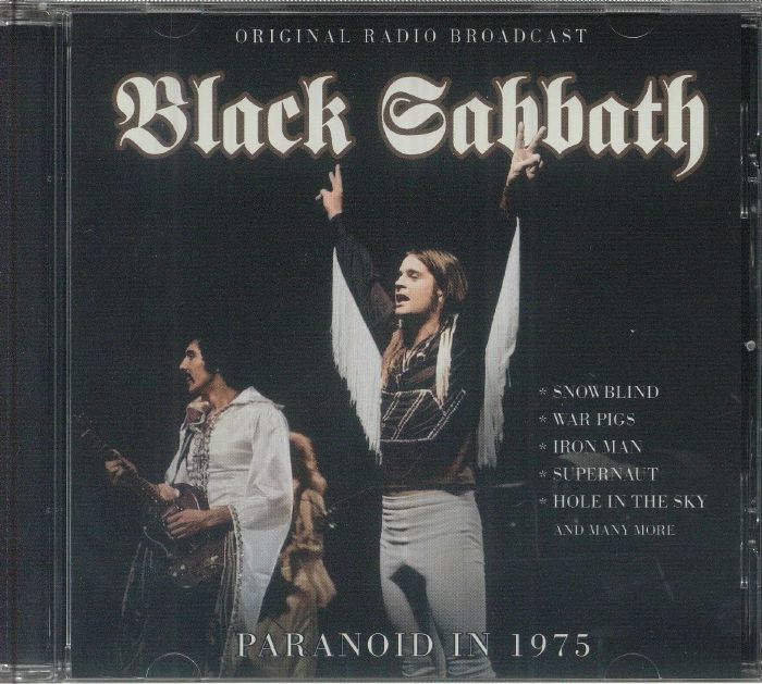 Paranoid In 1975 - CD CD cover