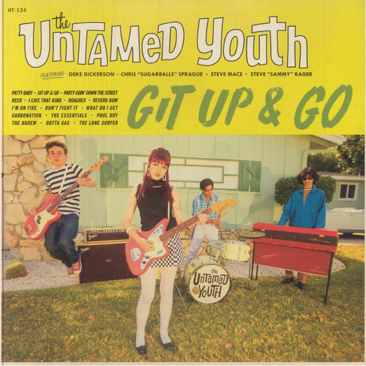 Git Up & Go - Yellow Vinyl LP vinyl record cover