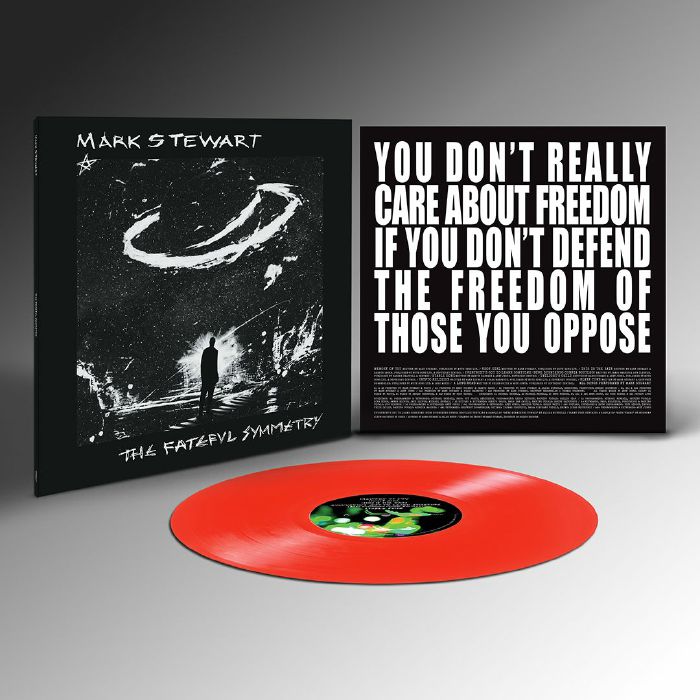 The Fateful Symmetry - Limited Edition Red Vinyl LP vinyl record cover