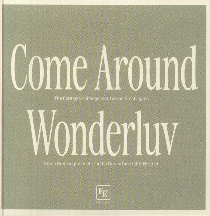 Come Around - Vinyl Single vinyl record cover