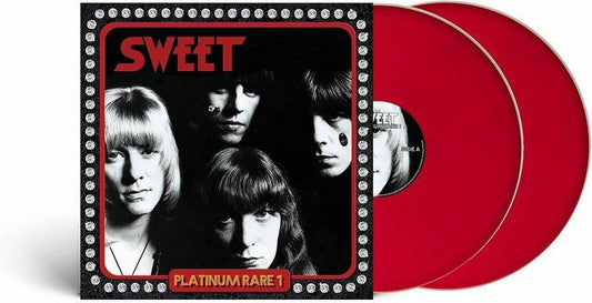 Platinum Rare 1 - Limited Edition Red Vinyl 2xLP vinyl record cover