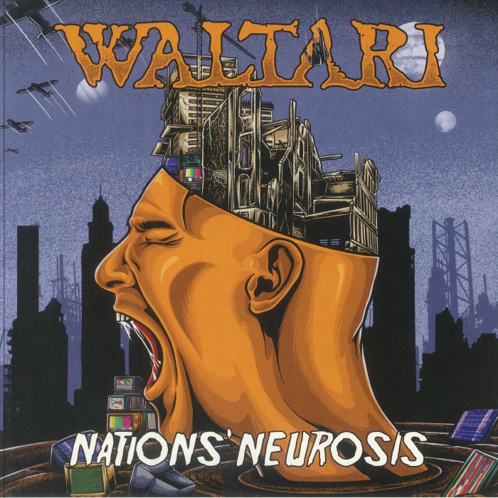 Nations' Neurosis - Limited Edition Orange Vinyl LP vinyl record cover