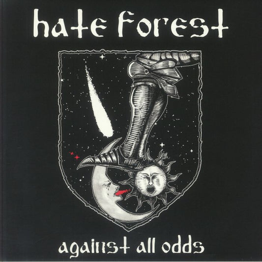 Against All Odds - Black In Red Swirl Vinyl LP vinyl record cover
