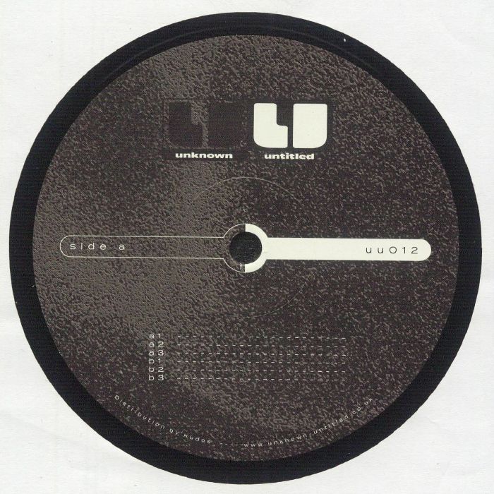 UU 012 - Vinyl EP vinyl record cover
