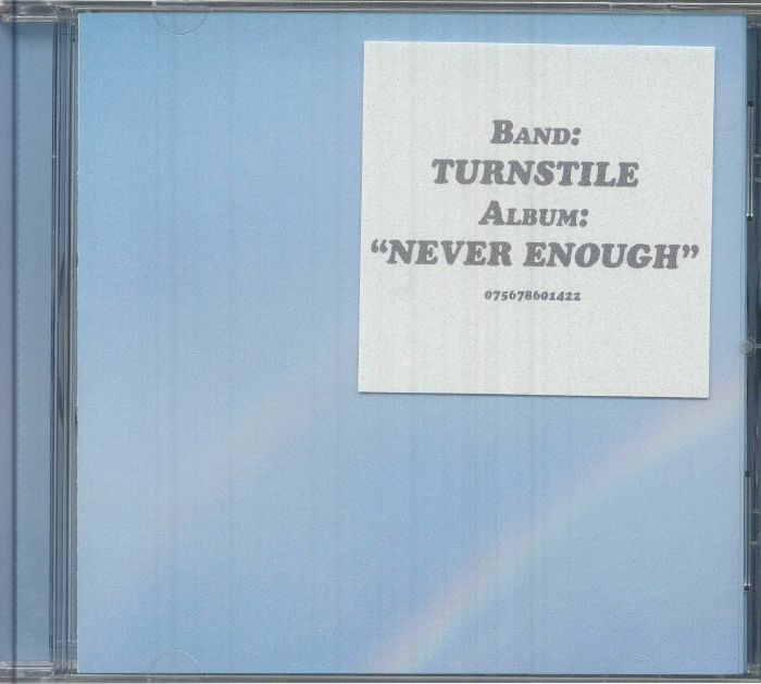 Never Enough - CD CD cover