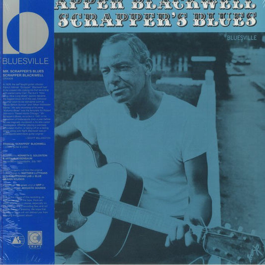 Mr Scrapper's Blues - Obi-Strip Vinyl LP vinyl record cover