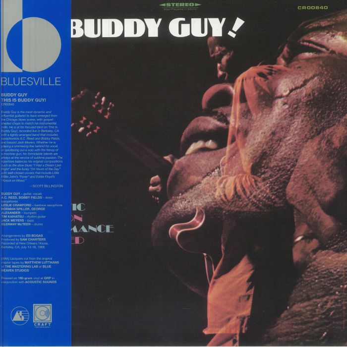 This Is Buddy Guy! - Vinyl LP vinyl record cover