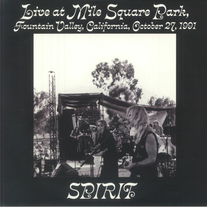 Live At Mile Square Park Fountain Valley California October 27 1991 - Vinyl LP vinyl record cover