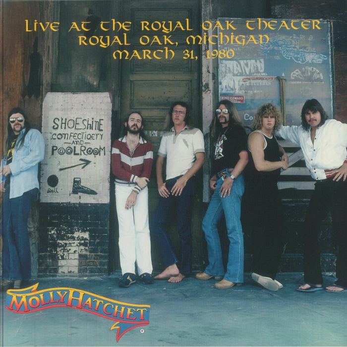 Live At The Royal Oak Theater March 31 1980 - 3xLP vinyl record cover