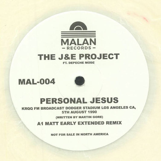 Personal Jesus - White Vinyl Single vinyl record cover