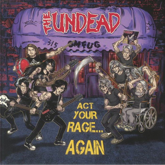 Act Your Rage Again - Orange Vinyl LP vinyl record cover