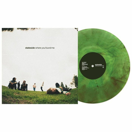 Where You Found Me - Green Smokey Vinyl LP vinyl record cover