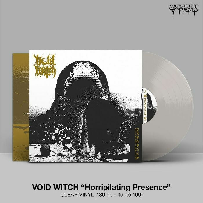 Horripilating Presence - Clear Vinyl LP vinyl record cover