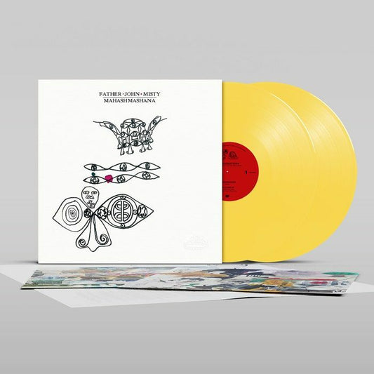 Mahashmashana - Yellow Vinyl 2xLP vinyl record cover