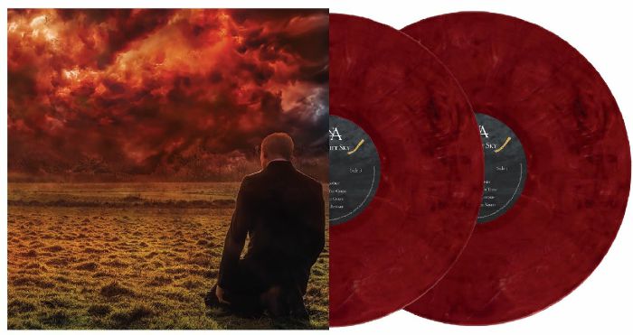 Unquiet Sky - Red Vinyl 2xLP vinyl record cover