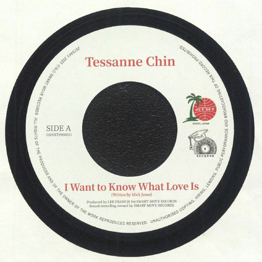 I Want To Know What Love Is - Vinyl Single vinyl record cover