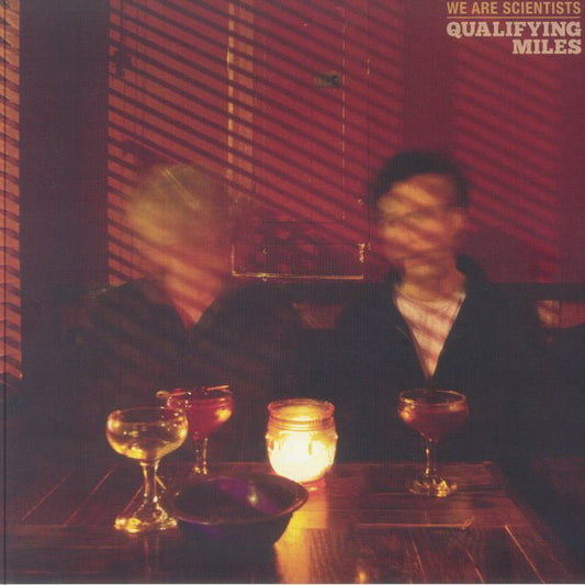 Qualifying Miles - Limited Edition Red & White Galaxy Vinyl LP vinyl record cover