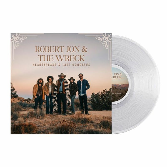Heartbreaks & Last Goodbyes - Clear Vinyl LP vinyl record cover