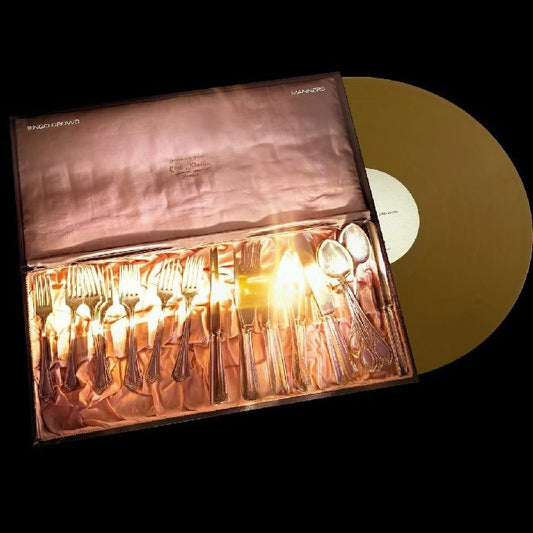 Manners - Limited Edition Gold Vinyl LP vinyl record cover