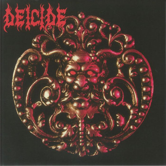 Deicide - Limited Edition Red & White Vinyl LP vinyl record cover