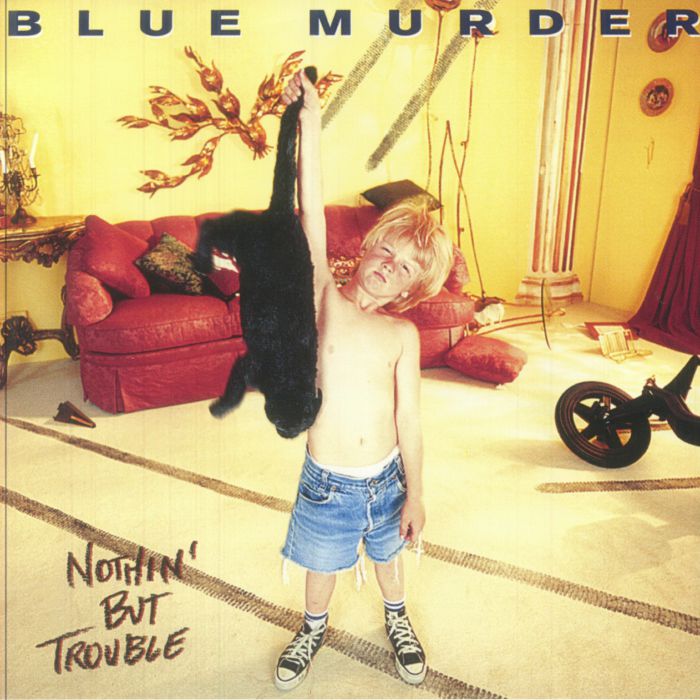 Nothin' But Trouble - Blue Swirl Vinyl 2xLP vinyl record cover