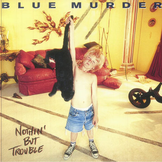 Nothin' But Trouble - Blue Swirl Vinyl 2xLP vinyl record cover
