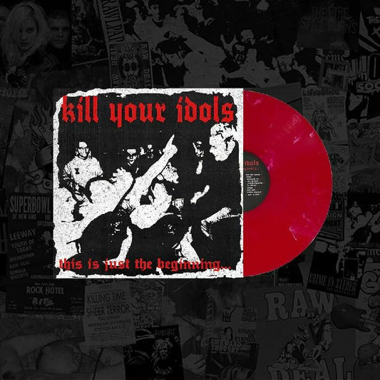This Is Just The Beginning - Limited Edition Red and White Marbled Vinyl LP vinyl record cover