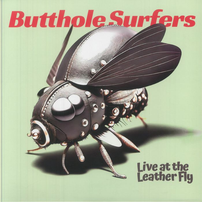 Live At The Leather Fly - Pink Vinyl 2xLP vinyl record cover