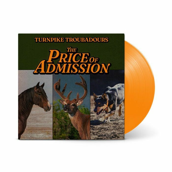 The Price Of Admission - Orange Vinyl LP vinyl record cover